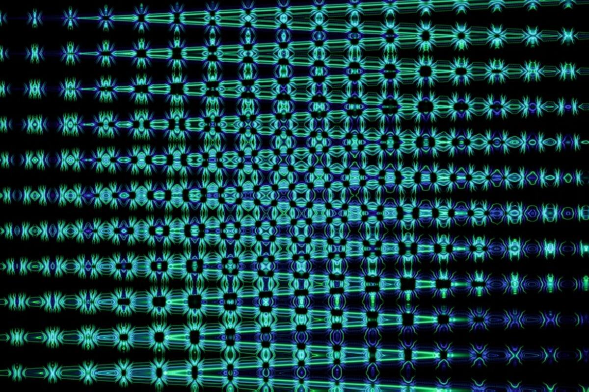 A close-up view of molecular structures and electronic pathways, symbolizing the innovative potential of molecular electronics.
