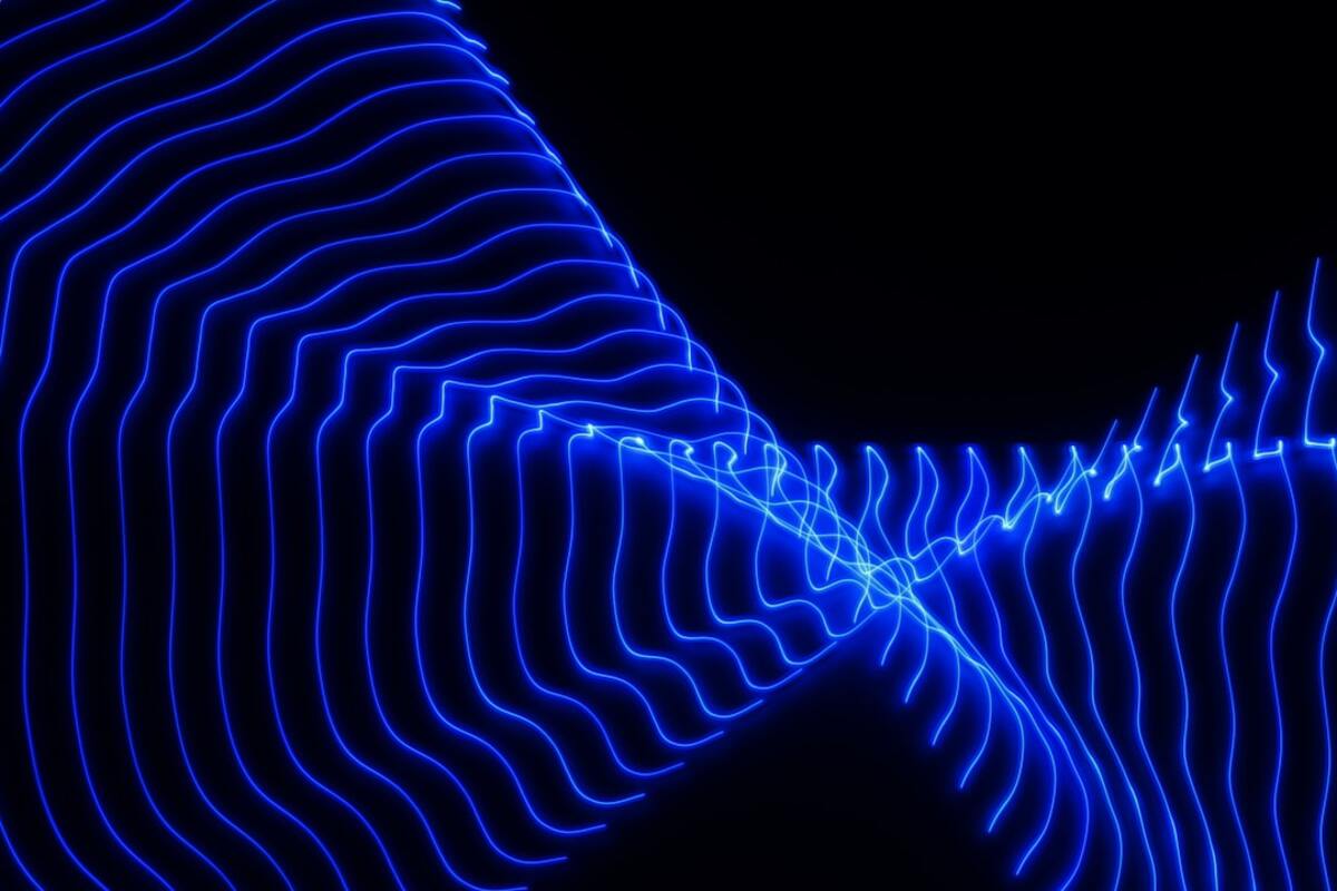 A digital representation of quantum computing's role in transforming financial modeling.